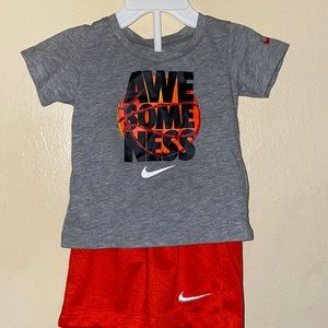 Toddler boys Nike shorts set